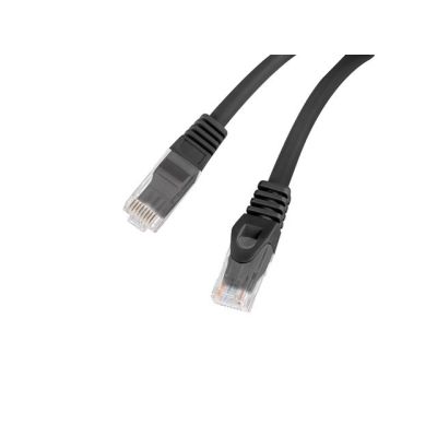 2. LANBERG PATCHKABEL KAT.6 UTP LSZH CU 0,25 M SCHWARZ FLUKE PASSED