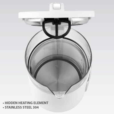 3. Elektrischer Wasserkocher 1,7 l 2220 W MR-023-WHITE MAESTRO