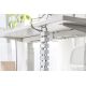 7. Kabelorganizer (Wirbelsäule), verstellbar, flexibel, 1,3 m, silber