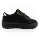 4. Lee Cooper Damen-Sportschuhe, modische Sneaker in Schwarz, bequem