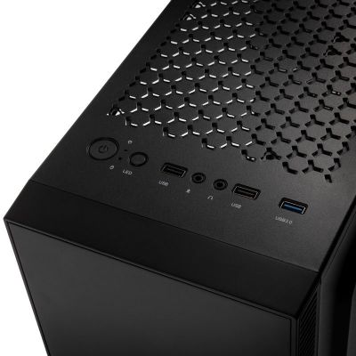 9. Kolink Inspire K9 ARGB Midi-Tower-Gehäuse – Schwarz