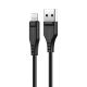 Acefast Kabel MFI USB - Lightning 1,2m, 2,4A schwarz (C3-02 schwarz)