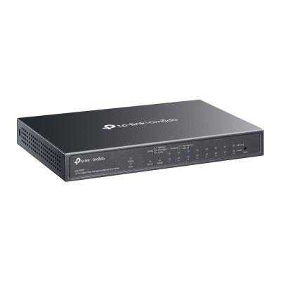 9. TP-LINK ES210GMP Omada 10-Port Gigabit Easy Managed Switch mit 8-Port PoE+