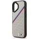 6. BMW M Tricolor Metal Logo MagSafe Case für iPhone 17 – Grau