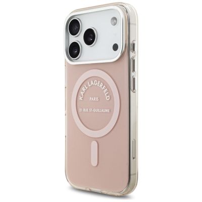 2. Karl Lagerfeld IML Karl RSG Logo MagSafe Case für iPhone 17 Pro - Pink