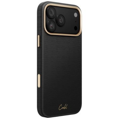 2. Uniq Coehl Mirelle Magnetische Ladehülle für iPhone 18 Pro Max / 17 Pro Max – Schwarz