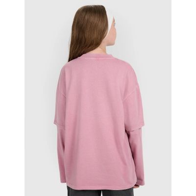 2. Oversized Langarmshirt mit Print für Mädchen 4F 4FJRAW25TLONF543-54S