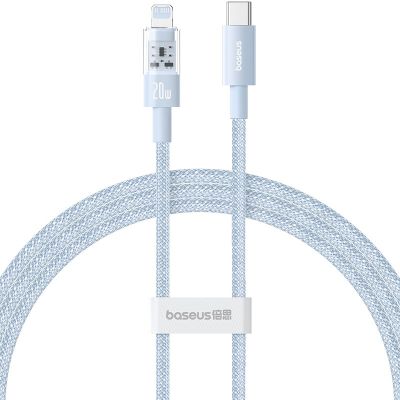 Baseus Gem USB-C-IP-Kabel 20W 1m (Blau)