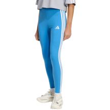 adidas Essentials Leggings mit 3 Streifen für Damen, Blau, KC5179
