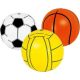 27. Aufblasbarer Strandball 40 cm 66018