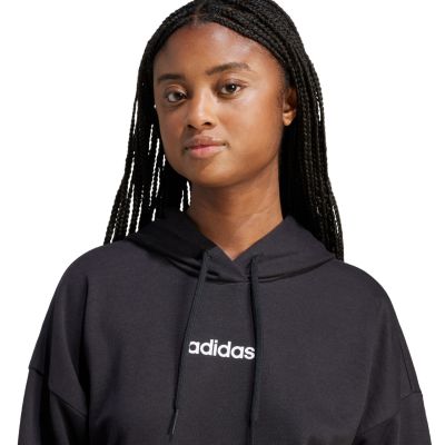 11. adidas Essentials Linear French Terry Hoodie W JV7841