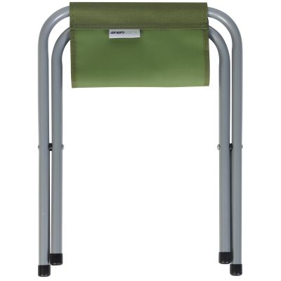 13. Klappbarer Campingtisch 80x60x70cm und 2 Stühle, grün