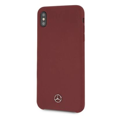 2. Mercedes Silicone Line Case für iPhone Xs Max - Rot