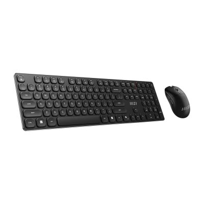 11. MSI Forge K210 Kabelloses Maus- und Tastatur-Set Schwarz
