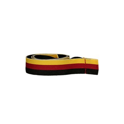 20 mm breites Band – schwarz, rot und gelb