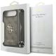 7. Guess 4G Big Logo Cord Stap Crossbody Case für iPhone 17 Air - Braun