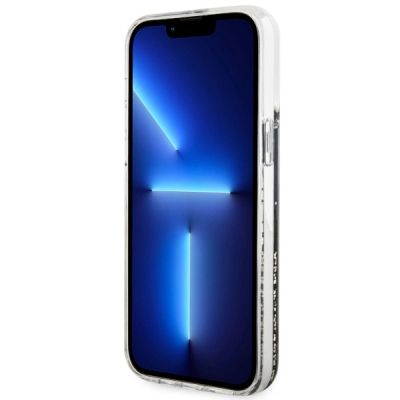 5. Guess GUHCP14XLCSGSGK iPhone 14 Pro Max 6,7" schwarz/schwarzes Hardcase Liquid Glitter Marble