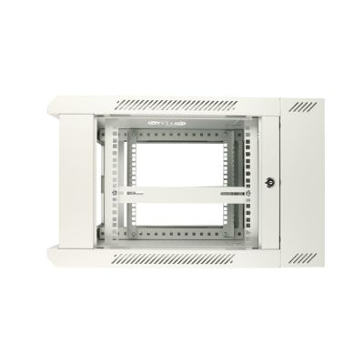 7. Extralink - 19" 6U 600x600 AZH Grauer Wandschrank