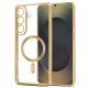 2. Tech-Protect MagFlex Hülle für Samsung Galaxy S26 – Transparentes Gold