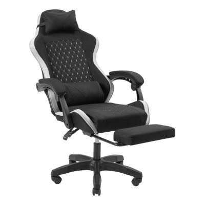 7. TACENS MARS MGC-X FABRIC Schwarz/Weiß - Gaming-Stuhl
