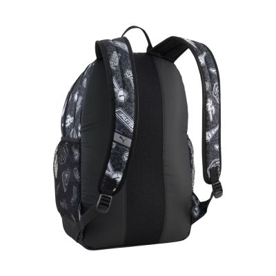 3. Puma Academy AOP Rucksack Schwarz und Grau 91150 25