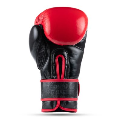 4. Warrior RED Boxhandschuhe aus echtem Leder
