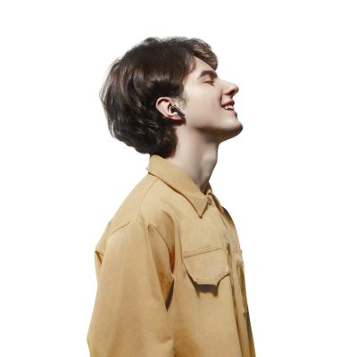 7. QCY AilyBuds Pro+ In-Ear-Kopfhörer mit ANC, LDAC, IPX5, Bluetooth 5.3 – Schwarz