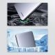 4. Ugreen CM300 70498 Schacht für 2,5'' SATA 3.0 6Gbit/s Festplatte – Grau + USB-C – USB-A Kabel 0,5 m