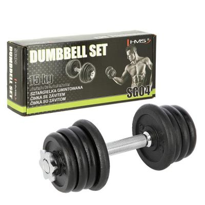 13. Gewindehantel SG04 15 (15kg, 8 Scheiben) KGHMS 17-59-120