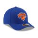 3. New Era 9FORTY New York Knicks NBA Team M-Crown Blue Snapback Cap - 60755468