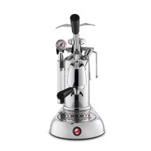 La Pavoni Milano manueller Hebel-Espressokocher, silber
