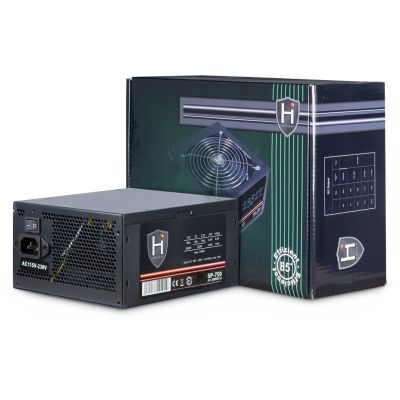 5. Inter-Tech HIPOWER SP-750 Netzteil – 750 W – 100–240 V – 50–60 Hz – 10 A – aktiv – 120 W