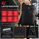 NANORS Laptop-Rucksack, 15,6", Schwarz, 42 x 28,5 x 14 cm, Wasserdicht RS204 B