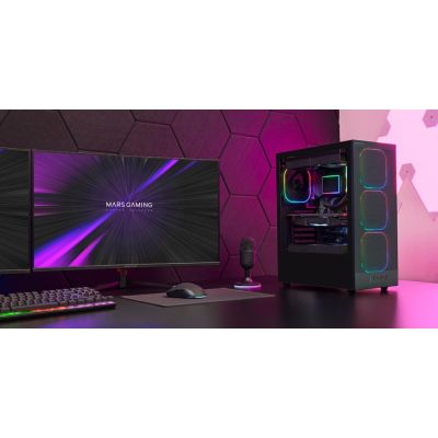 3. TACENS MARS MC-NEBULA 4x120mm ARGB ATX-Gehäuse