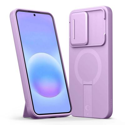 2. Tech-Protect Kevlar Aura MagSafe Hülle für Samsung Galaxy A57 - Lila