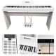 SUPRIMO SDP88 WH weißes digitales Desktop-Piano