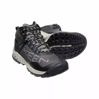 4. KEEN NXIS EVO MID WP MAGNET/BRIGHT COBALT M Schuhe KE-1026108