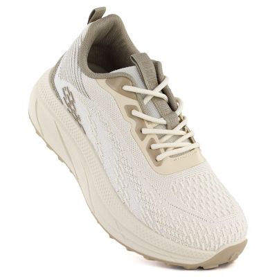 Beige Damen-Plateau-Sneaker Big Star TT274318