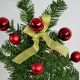 4. Dekorativer Weihnachtsbaum 60 cm mit 25 LEDs und Timer – Teddybär