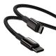 7. Baseus CATWJ-01 USB-C – USB-C PD QC-Kabel 100 W 5 A 1 m – schwarz