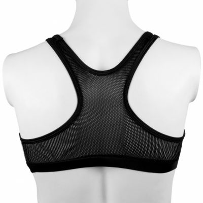 4. MASTERS TOP-1W "S" Brustschutz-T-Shirt Schwarz
