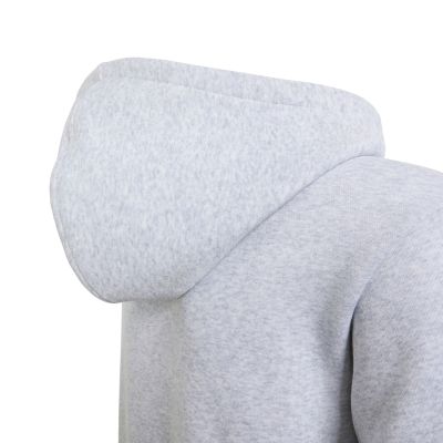 5. adidas Essentials Kapuzenpullover mit durchgehendem Reißverschluss für Kinder, Hellgrau KQ9050