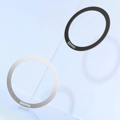 19. Baseus Halo Series Magnetring (2 Stück/Packung) silber (PCCH000012)