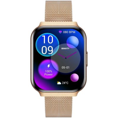 6. Smartwatch Gravity Roségold Armband + Armband GT44-2