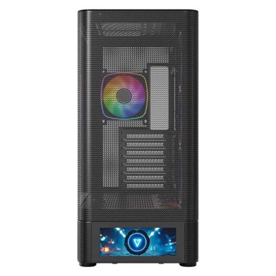 13. MODECOM VOLCANO AQ 500 ARGB MIDI SCHWARZES GEHÄUSE