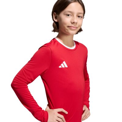 5. adidas Entrada 26 Long Sleeve Jersey Kindertrikot rot KF5878