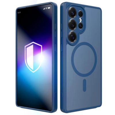 3mk Misty MagCase für Samsung Galaxy S25 Ultra - Blau