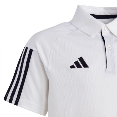 4. adidas Tiro 23 Competition Baumwoll-Kinder-T-Shirt Weiß IC4576