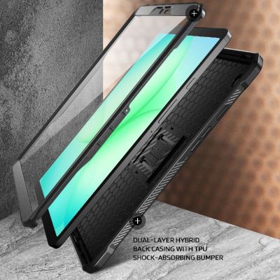 3. Supcase Unicorn Beetle Pro Hülle für Samsung Galaxy Tab A11 - Schwarz