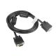 Lanberg CA-VGAC-10CC-0018-B Kabel (D-Sub (VGA) M - D-Sub (VGA) M; 1,8 m; schwarz)